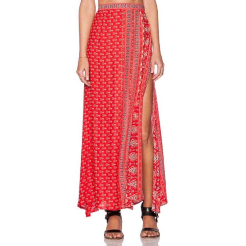 Spell Gypsiana Skirt in Red Bandana